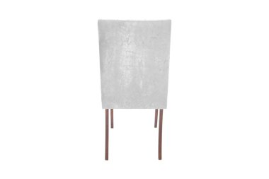 Renk ahşap sandalye. Beyaz arka plan izole nesne