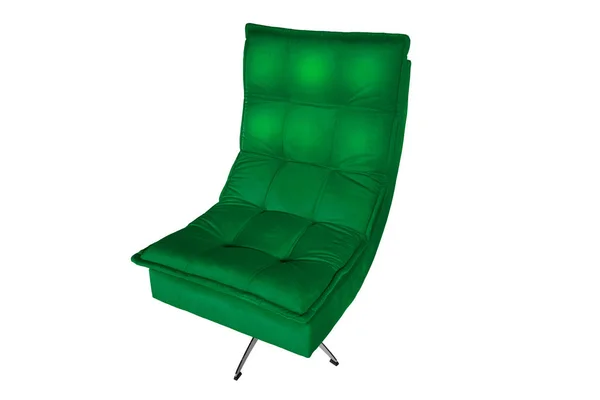 Color Sofa Armchair Ізольований Білому — стокове фото