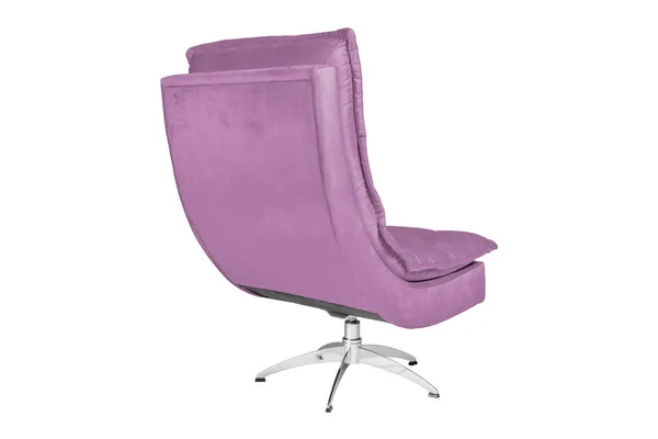 Fauteuil Canapé Couleur Isolé Sur Blanc — Photo