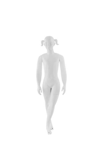 Гламурный манекен женщины изолирован — стоковое фото