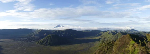 Encantador Complejo Volcánico Parque Nacional Bromo Tengger Semeru Contexto Fascinantes — Foto de Stock