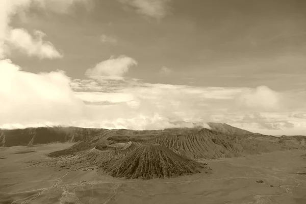 Encantador Complejo Volcánico Parque Nacional Bromo Tengger Semeru Contexto Fascinantes — Foto de Stock