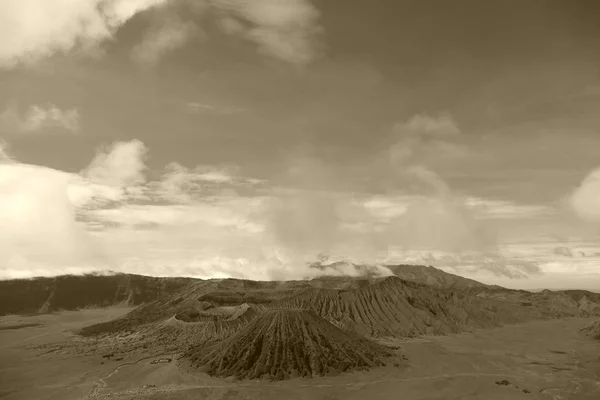 Encantador Complejo Volcánico Parque Nacional Bromo Tengger Semeru Contexto Fascinantes — Foto de Stock