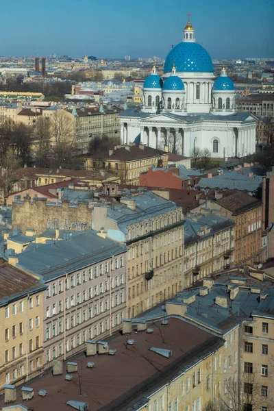 Saint-Petersburg, Rusya, 18 Nisan 2019, Rusya, Avrupa, saint-petersburg merkezipanoraması