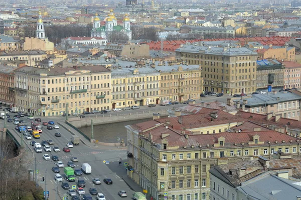 San Pietroburgo Russia Aprile 2019 Russia Europa Panorama Del Centro — Foto Stock