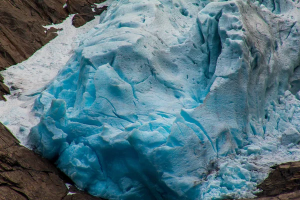 Nádherný pohled do těchto massice ledovce — Stock fotografie