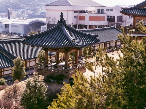 Корейский Традиционный Древонасаждение Городе Ёсу Южная Корея — стоковое фото