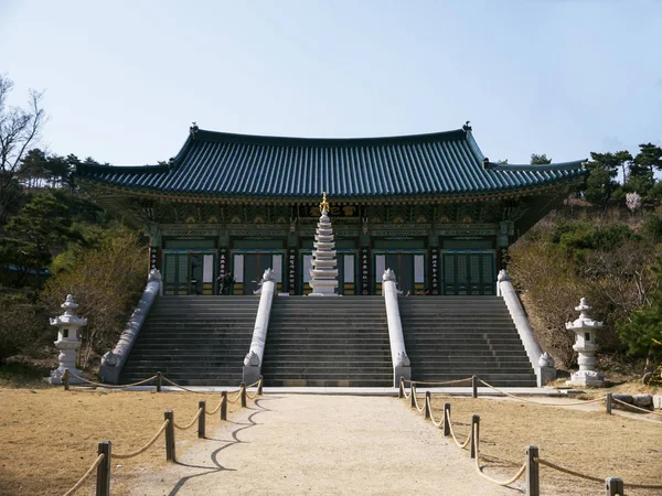 Traditionelles Koreanisches Haus Naksansa Tempel Südkorea — Stockfoto