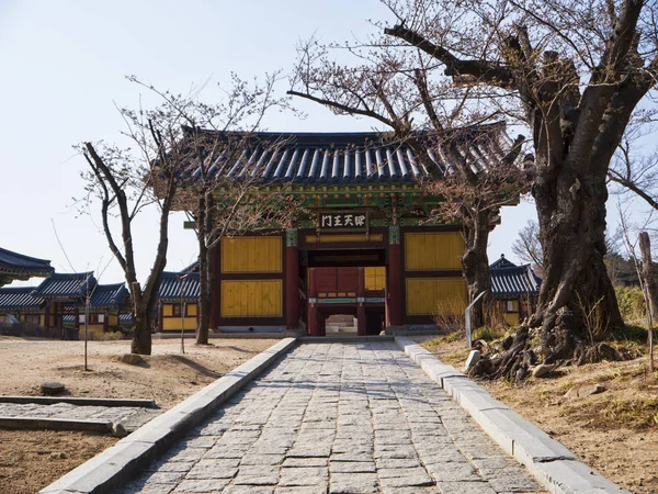 Vacker Park Naksansa Temple Sydkorea — Stockfoto