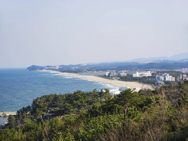 Krásný Výhled Naksansa Temple Jižní Korea — Stock fotografie