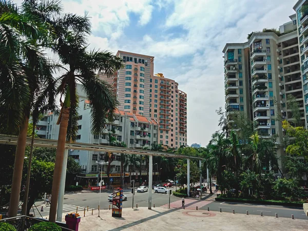 Shenzhen City China October 2018 Downtown Shenzhen City — Stock Photo, Image