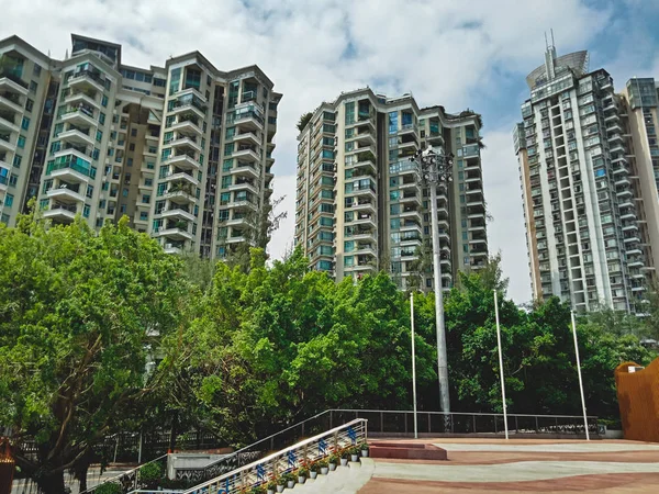 Prachtige Appartementen Stad Van Shenzhen China — Stockfoto