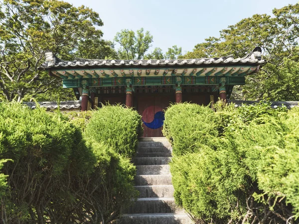 Asiatisches Haus Traditionellen Dorf Südkorea — Stockfoto
