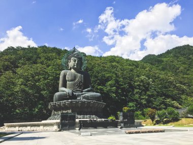 Büyük Buda heykeli, Seoraksan Milli Parkı. Güney Kore