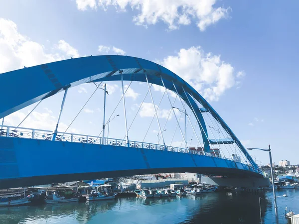 Beau Pont Arc Dans Ville Sokcho Corée Sud — Photo