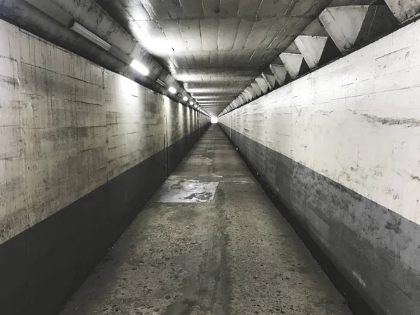 Lange Tunnel Busan City Südkorea — Stockfoto