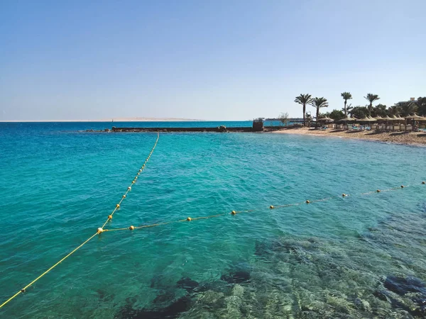 Bela Vista Para Praia Cidade Hurghada Egito — Fotografia de Stock