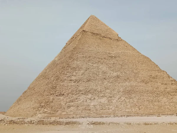 ビュー エジプト ギザの大ピラミッド — ストック写真