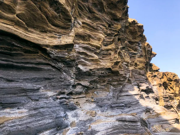 Lava Solidificata Nell Isola Jeju Corea Del Sud — Foto Stock