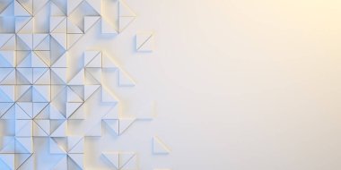 Kopya uzayı olan üçgenlerin soyut arkaplan geometrisi