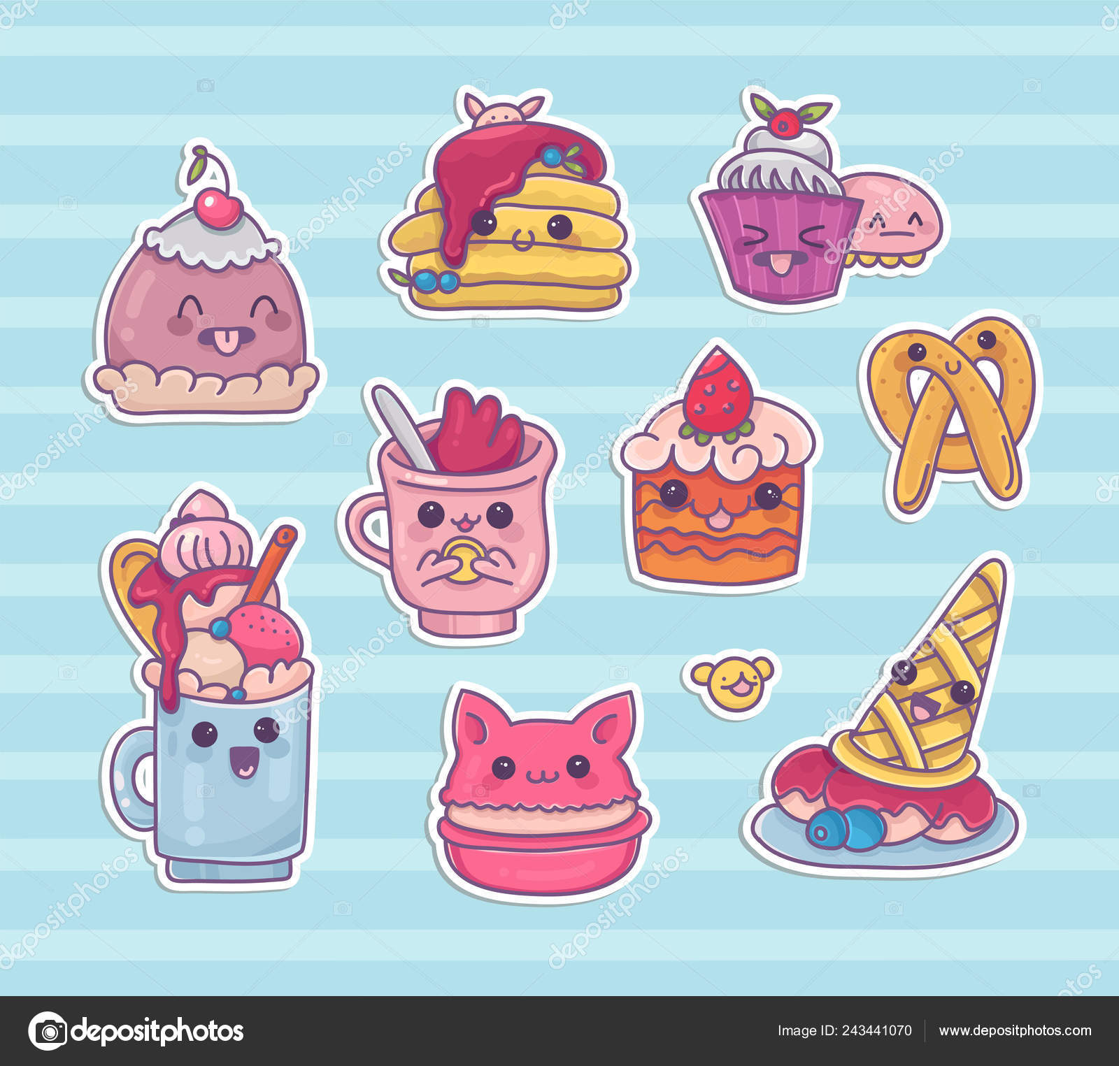 Cute Shake Drawing  Kawaii doodles, Cute kawaii drawings, Cute food  drawings