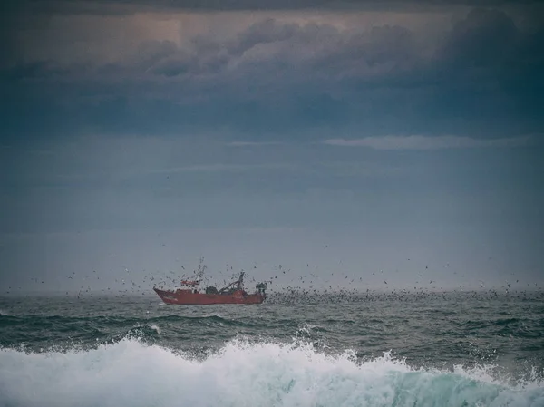 Voyage Portugal Nazare Grosses Vagues Surf Cabo Roca — Photo