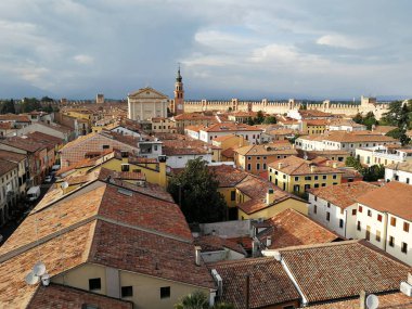  İtalya, Cittadella. Güzel mimari.