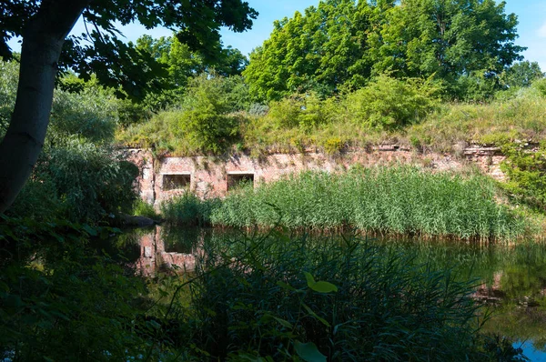 Beskåda Ravelin Faulvinkel Den Pillau Fästningen Baltiysk Kaliningrad Region Ryssland — Stockfoto