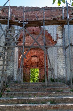 Kutsal bakire Kilisesi, Khmelinec Köyü, Zadonsk İlçesi, Lipetsk bölgesi, Rusya Federasyonu, 11 Mayıs 2018