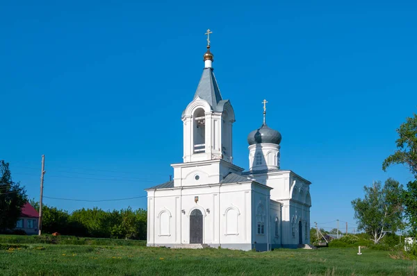 Iglesia San Miguel Arcángel Pueblo Butyrki Distrito Zadonsk Región Lipetsk — Foto de Stock