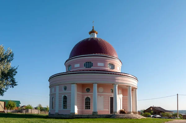 Iglesia San Autónomo Itálica Pueblo Cachemira Distrito Zadonsk Región Lipetsk —  Fotos de Stock