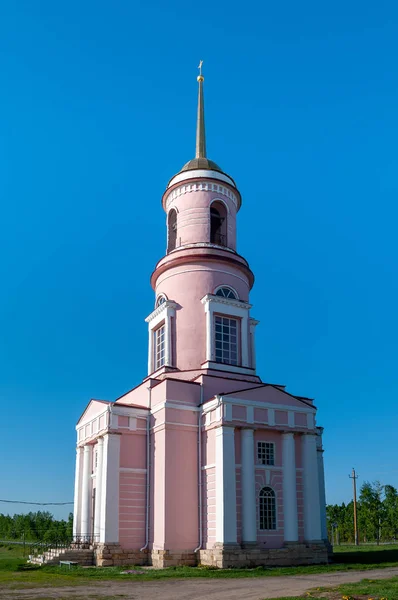 Iglesia Mitrofan Voronezh Pueblo Kashary Distrito Zadonsk Región Lipetsk Federación —  Fotos de Stock