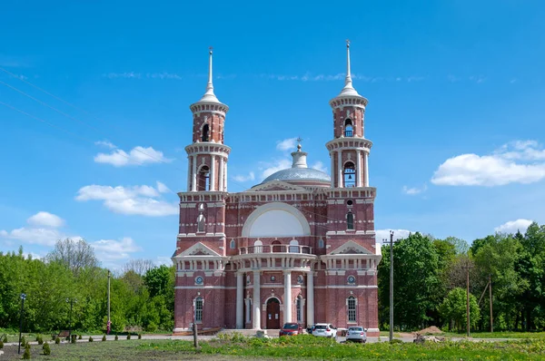 Kostel Vladimíra Ikon Matky Boží Vesnice Balovnevo Okres Dankov Oblast — Stock fotografie