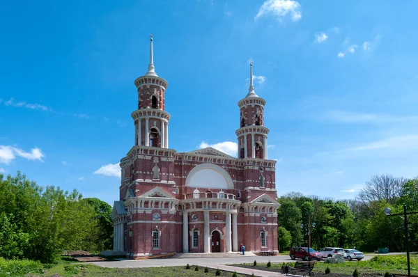 Kostel Vladimíra Ikon Matky Boží Vesnice Balovnevo Okres Dankov Oblast — Stock fotografie