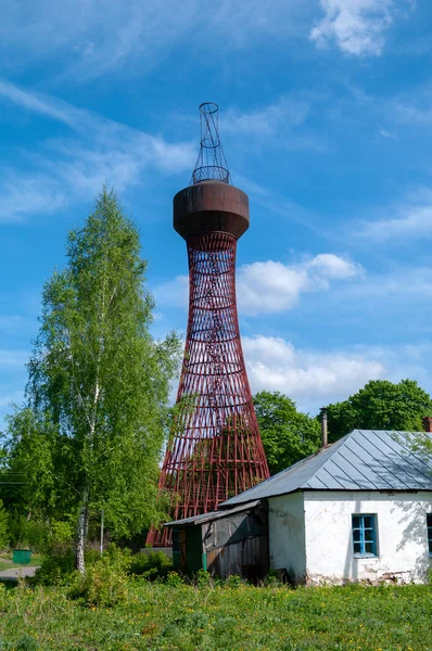 Manor Nechaevs Shukhov Water Tower Polibino Village Dankov District Lipetsk — стокове фото