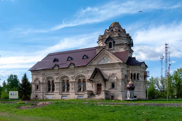 Iglesia San Demetrio Tesalónica Pueblo Berezovka Distrito Dankov Región Lipetsk — Foto de Stock