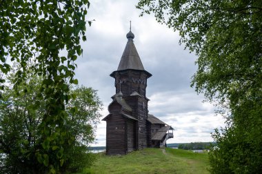 Varsayım Kilisesi, Kondopoga, Karelia, Rusya Federasyonu, 13 Haziran 2018
