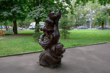 Anton Çehov, Moskova, Rusya Federasyonu 'nun 18 Temmuz 2020 tarihli meydanında 