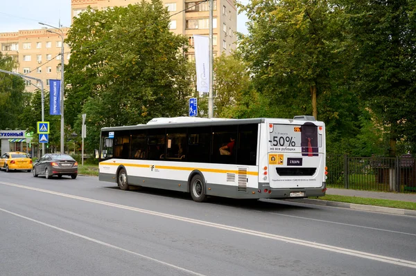 Autobus Interurbain Plancher Semi Bas Liaz 5292 Rue Sovetskaya Balashikha — Photo