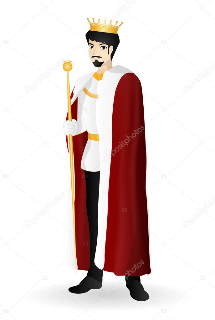 King Vector For Your Design - full color
