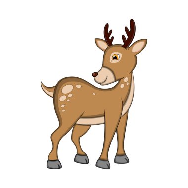 Sizin Tasarım Vektör İllüstrasyon için Reindeer