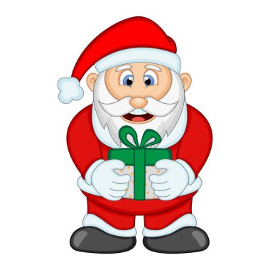 Tasarım Vektör İllüstrasyon için Santa Claus