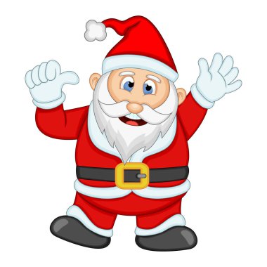 Tasarım Vektör İllüstrasyon için Santa Claus