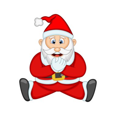 Tasarım Illüstrasyon için Noel Baba