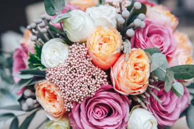 moda güzel gelin buketi