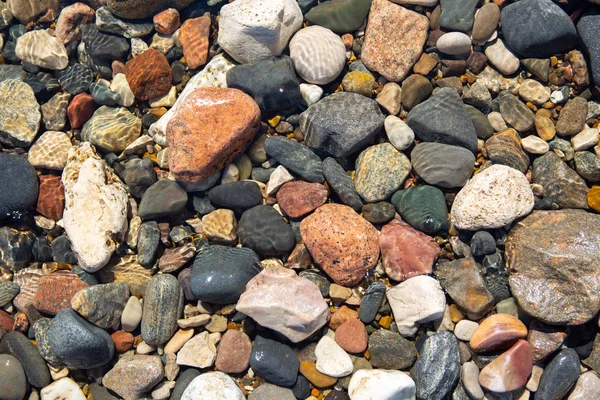 Steinkies Mit Wasser Bedeckt — Stockfoto