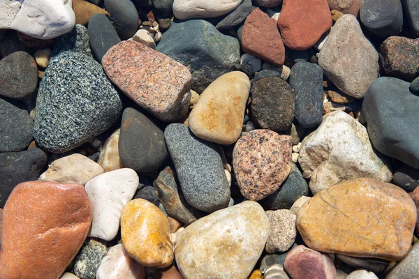 Steinkies Mit Wasser Bedeckt — Stockfoto