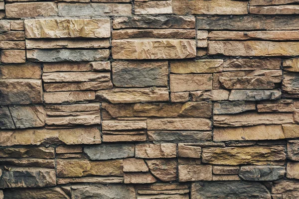 Raue Steinmauer Dekorativer Stein Hintergrund — Stockfoto