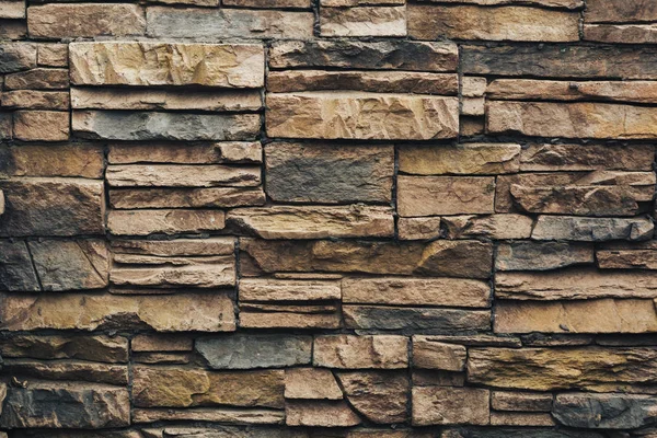 Raue Steinmauer Dekorativer Stein Hintergrund — Stockfoto