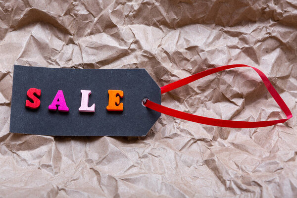 тэг с надписью sale
